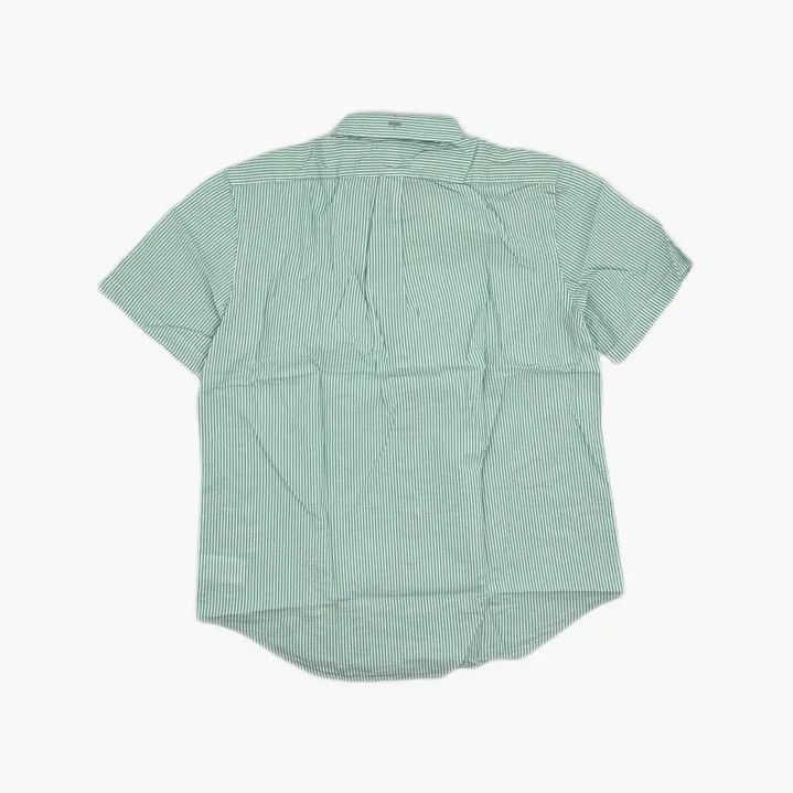 Polo Ralph Lauren Polo Ralph Lauren Green Striped Short-Sleeve Shirt Size US L / EU 52-54 / 3 - 3 Thumbnail