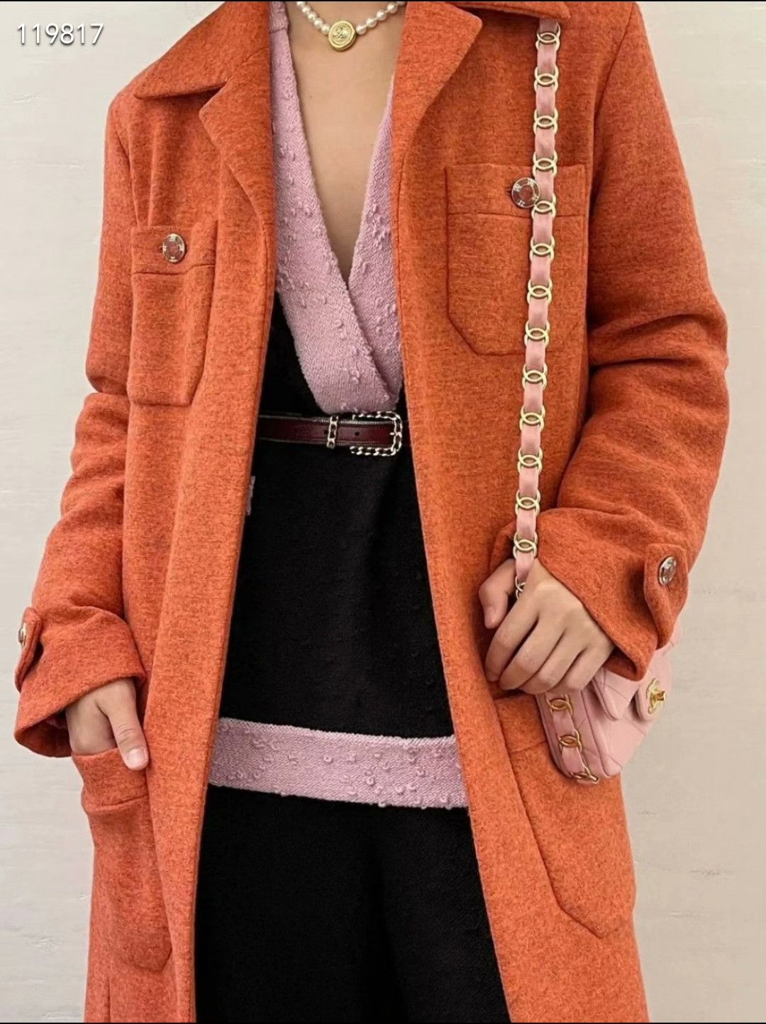 Chanel Chanel 24K Belted Lapel Coat Size XS / US 0-2 / IT 36-38 - 9 Thumbnail