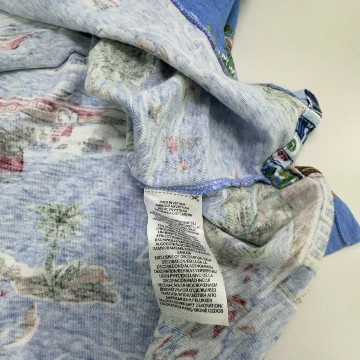 Polo Ralph Lauren Polo Ralph Lauren Polo Bear Surf Series Linen-Cotton Polo Size US L / EU 52-54 / 3 - 4 Thumbnail