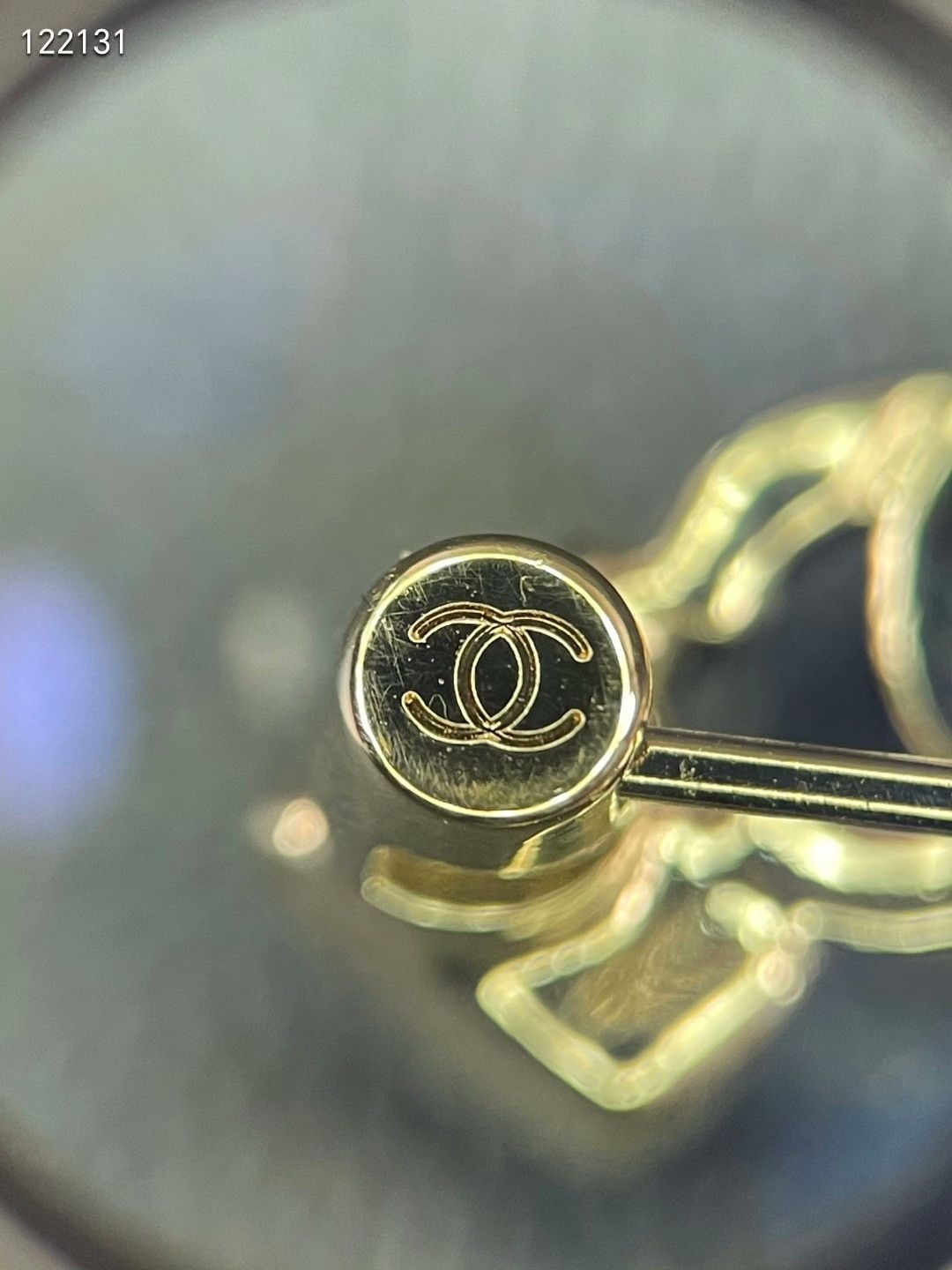 Chanel Chanel Hollow Metal Double C Brooch Size ONE SIZE - 6 Thumbnail