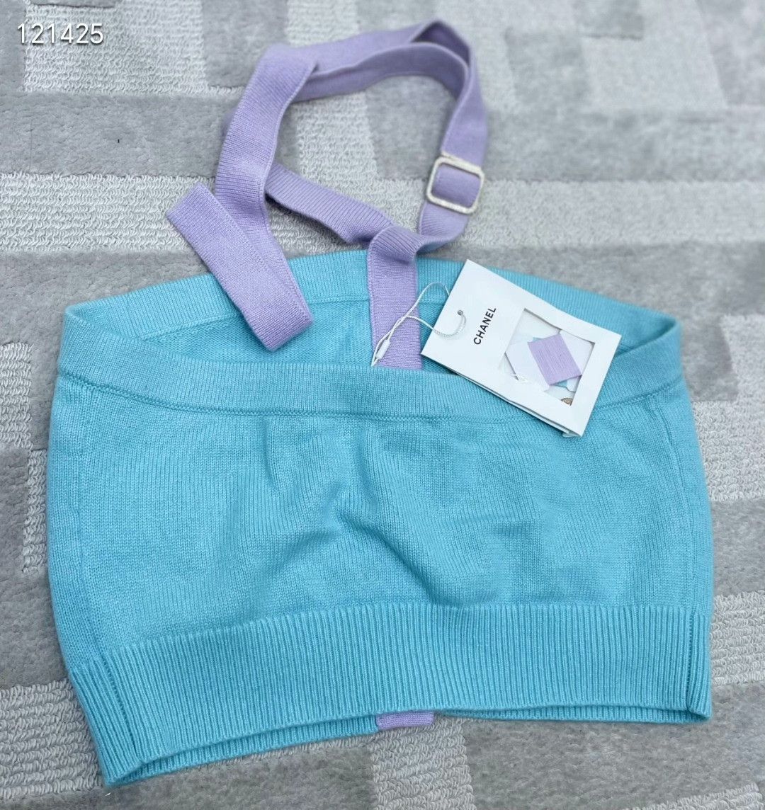 Chanel Chanel 24C Halter Knit Vest Size XS / US 0-2 / IT 36-38 - 2 Thumbnail