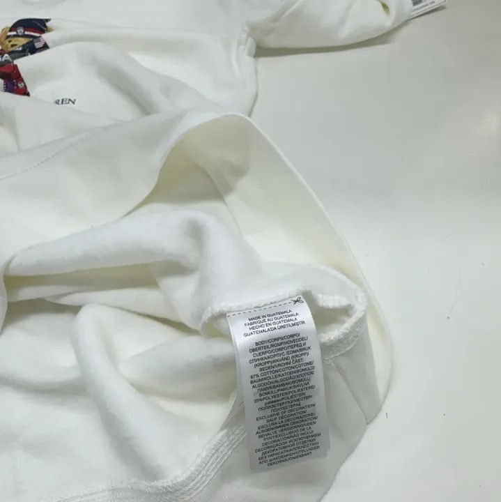 Polo Ralph Lauren Polo Ralph Lauren Bear Print Long Sweatshirt Size US XL / EU 56 / 4 - 6 Thumbnail