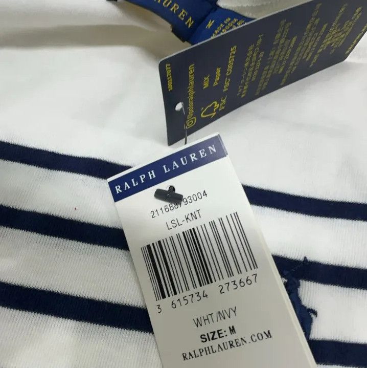 Polo Ralph Lauren Polo Ralph Lauren Striped Long-Sleeve T-Shirt Size US M / EU 48-50 / 2 - 5 Thumbnail