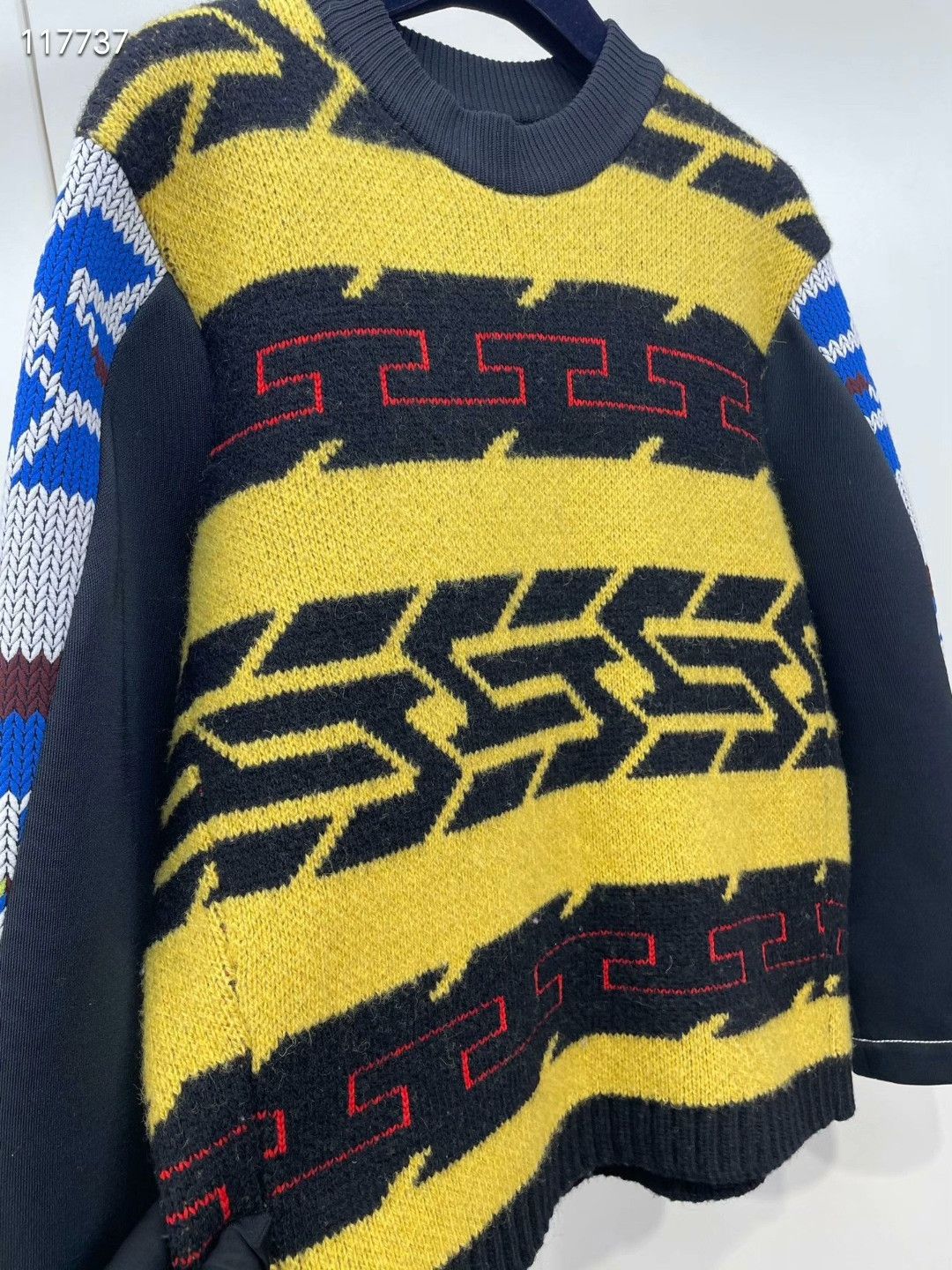 Louis Vuitton LV Knit Color Block Wool Sweater Size US M / EU 48-50 / 2 - 3 Thumbnail