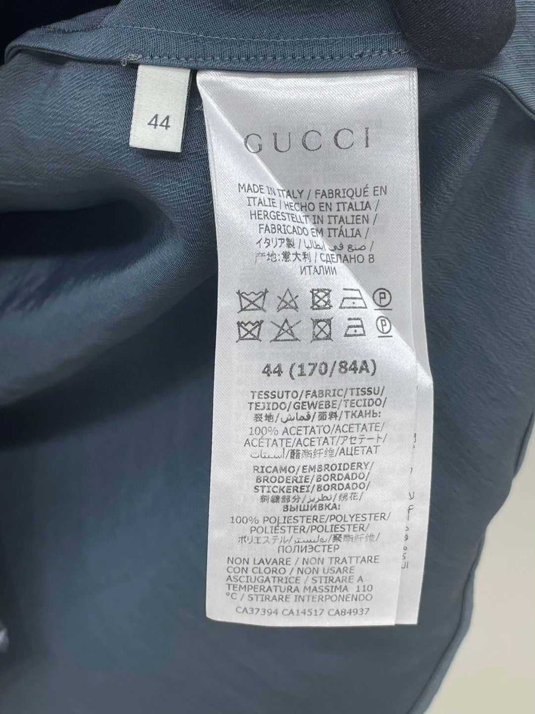 Gucci Gucci Men's Short-Sleeve Top Size US S / EU 44-46 / 1 - 6 Thumbnail