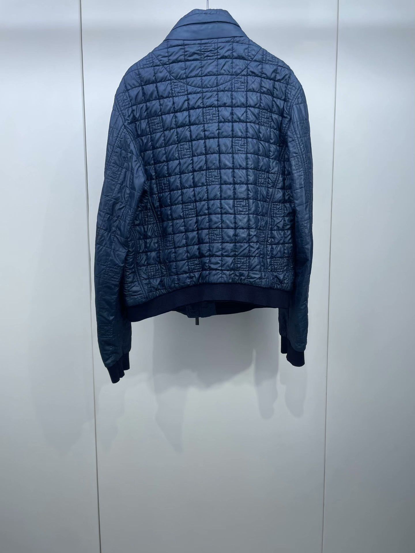 Fendi FENDI Navy Cotton Jacket Size US L / EU 52-54 / 3 - 2 Thumbnail