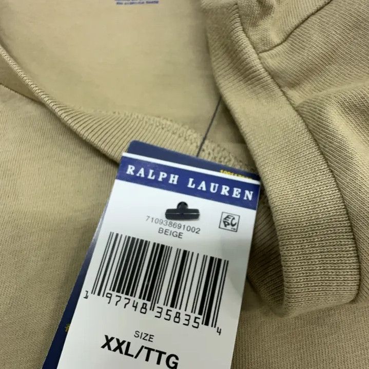 Polo Ralph Lauren Polo Ralph Lauren Casual Solid Long-Sleeve Top Size US XXL / EU 58 / 5 - 4 Thumbnail