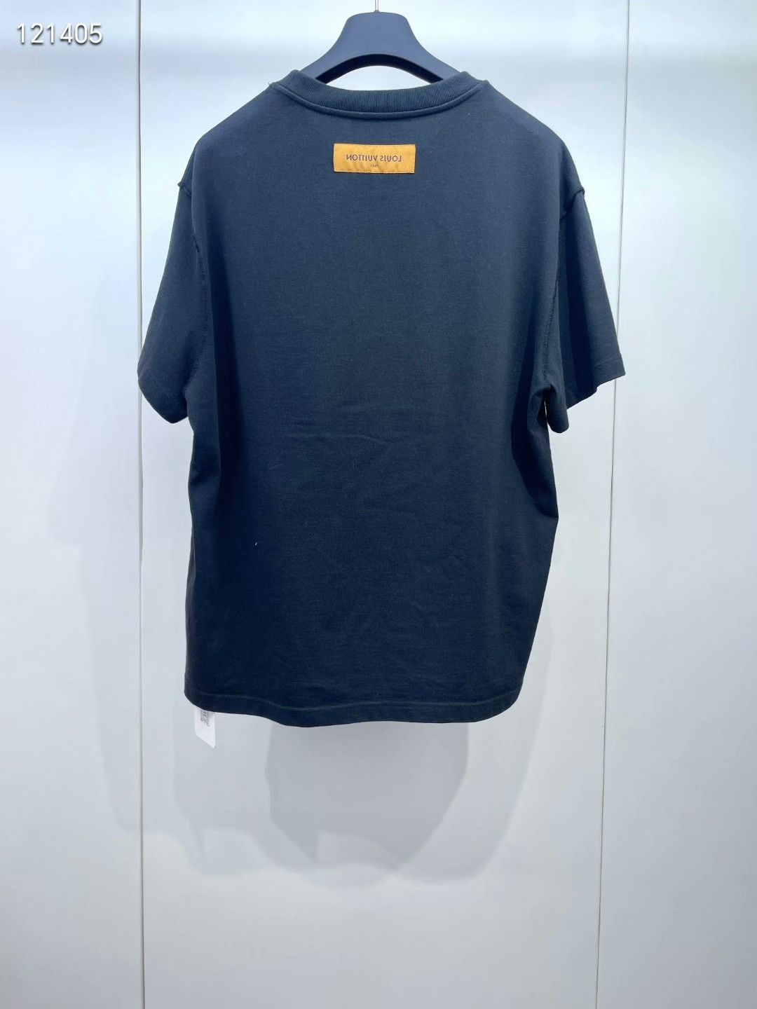Louis Vuitton LV Black Logo Pocket Short Sleeve T-shirt Size US XL / EU 56 / 4 - 2 Thumbnail