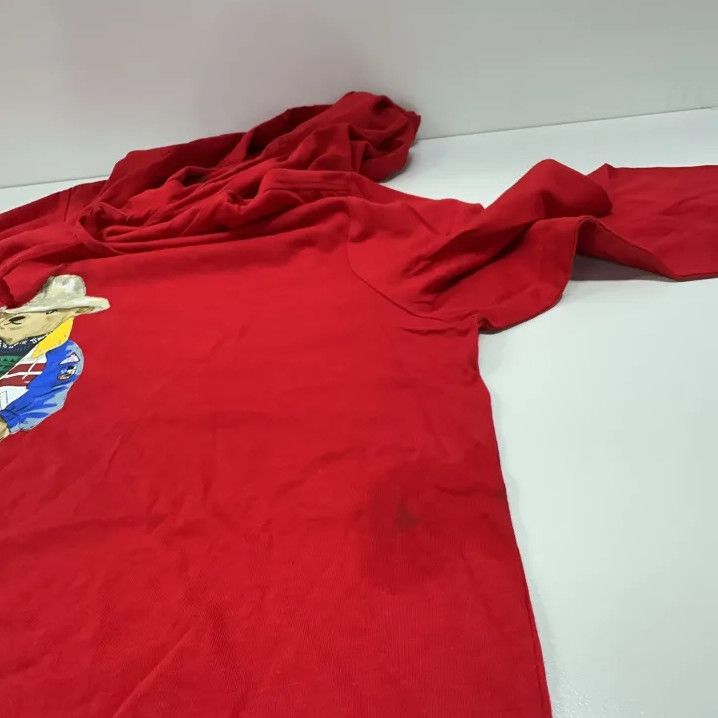 Polo Ralph Lauren Polo Ralph Lauren Bear Print Hooded Long-Sleeve T-Shirt Size US M / EU 48-50 / 2 - 7 Thumbnail