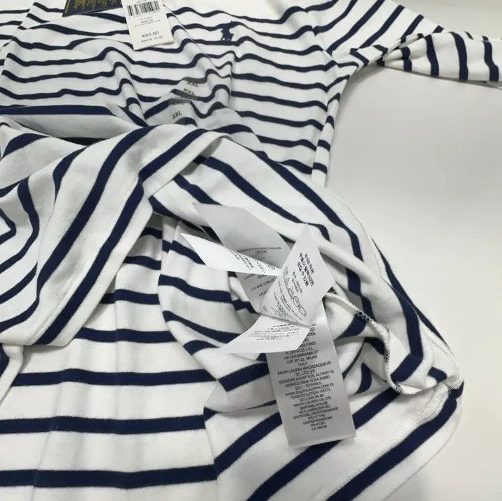 Polo Ralph Lauren Polo Ralph Lauren Striped Long-Sleeve T-Shirt Size US XXL / EU 58 / 5 - 4 Thumbnail