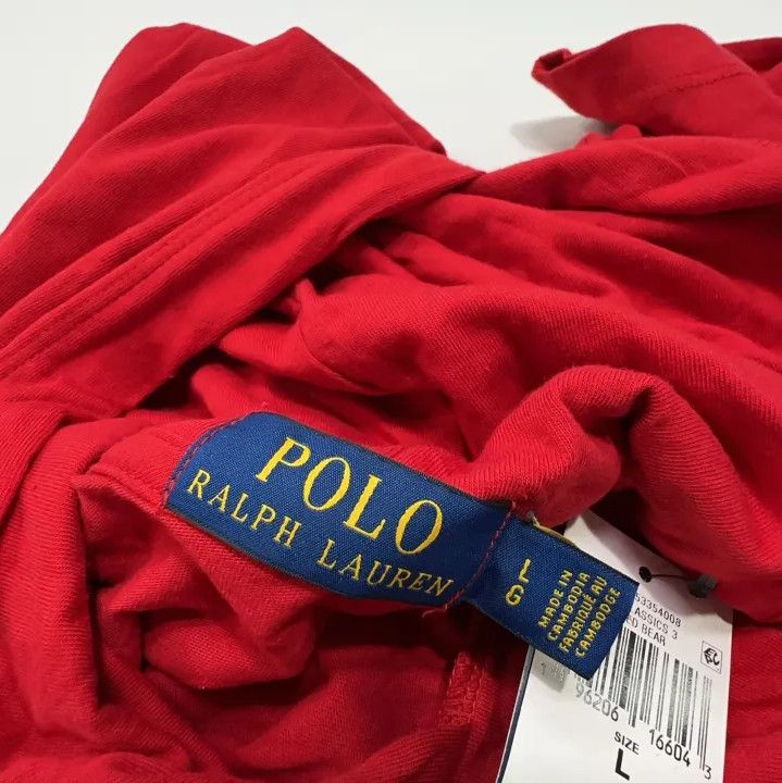 Polo Ralph Lauren Polo Ralph Lauren Bear Print Hooded Long-Sleeve T-Shirt Size US L / EU 52-54 / 3 - 6 Thumbnail