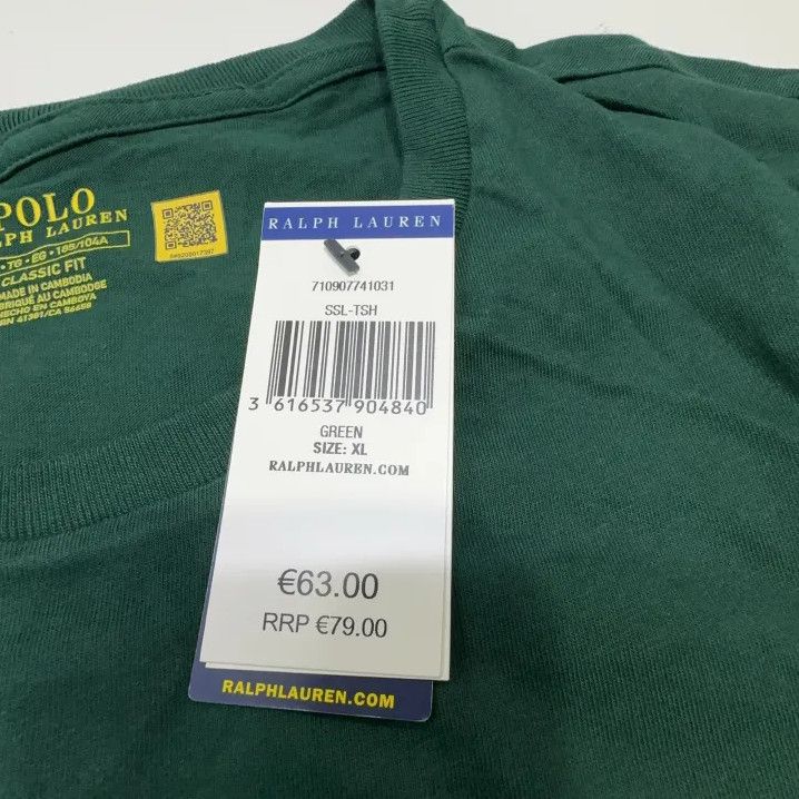 Polo Ralph Lauren Polo Ralph Lauren Pony Embroidery Short-Sleeve T-Shirt Size US XL / EU 56 / 4 - 5 Thumbnail
