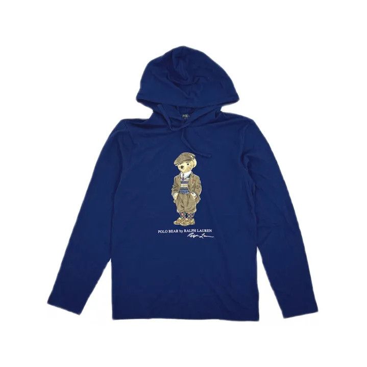 Polo Ralph Lauren Polo Ralph Lauren Printed Hooded Long-Sleeve T-Shirt Size US XS / EU 42 / 0 - 2 Thumbnail