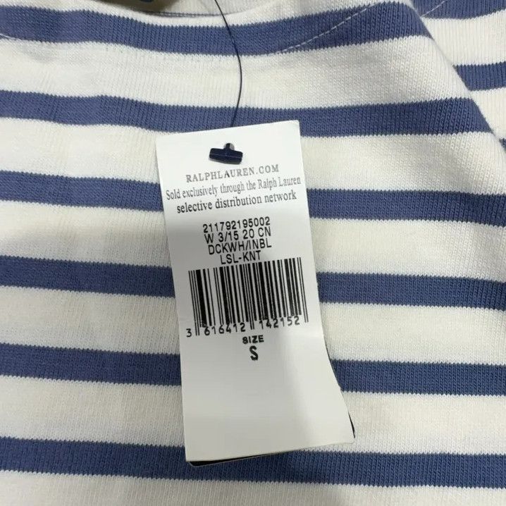 Polo Ralph Lauren Polo Ralph Lauren Striped Long-Sleeve T-Shirt Size US S / EU 44-46 / 1 - 5 Thumbnail