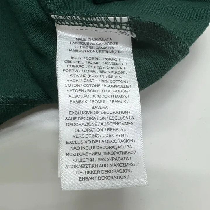 Polo Ralph Lauren Polo Ralph Lauren Green Embroidered Short Sleeve Tee Size US M / EU 48-50 / 2 - 6 Thumbnail