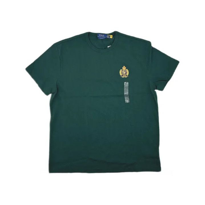 Polo Ralph Lauren Polo Ralph Lauren Green Embroidered Short Sleeve Tee Size US L / EU 52-54 / 3 - 2 Thumbnail