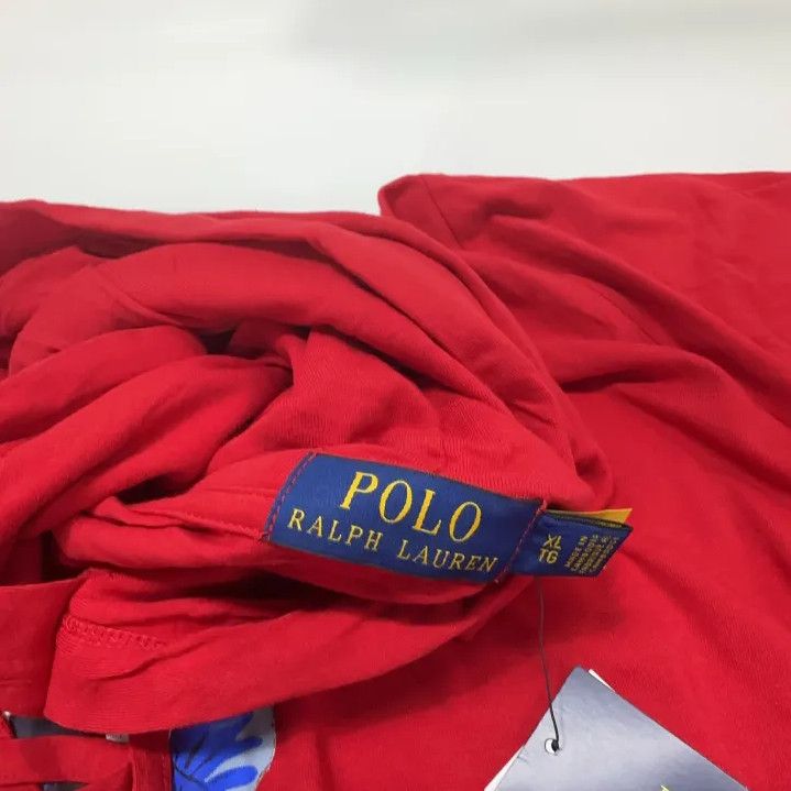 Polo Ralph Lauren Polo Ralph Lauren Bear Print Hooded Long-Sleeve T-Shirt Size US XL / EU 56 / 4 - 5 Thumbnail