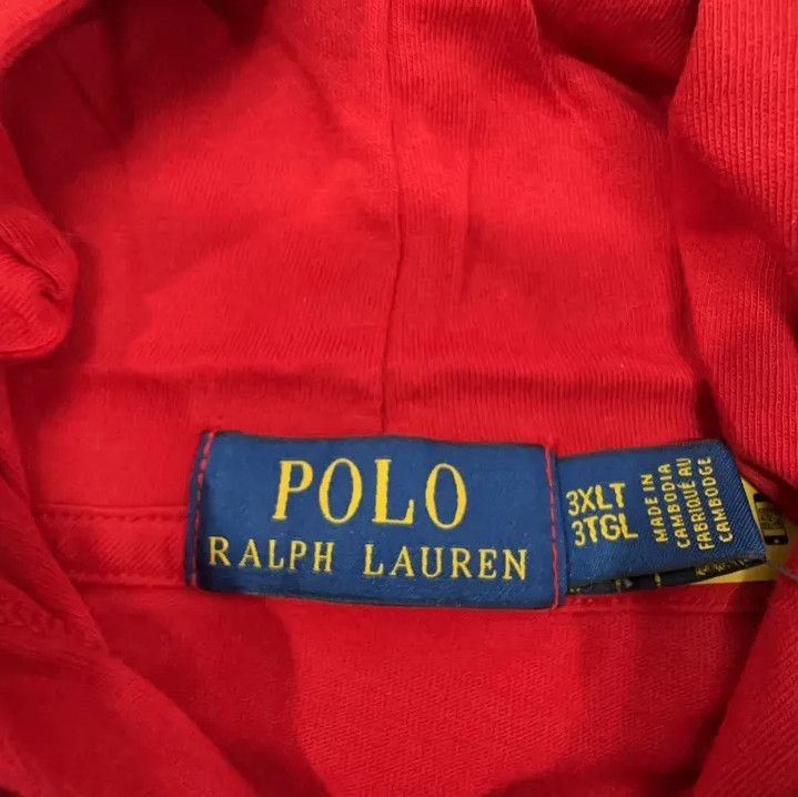 Polo Ralph Lauren Polo Ralph Lauren Bear Print Hooded Long-Sleeve T-Shirt Size US XXL / EU 58 / 5 - 5 Thumbnail