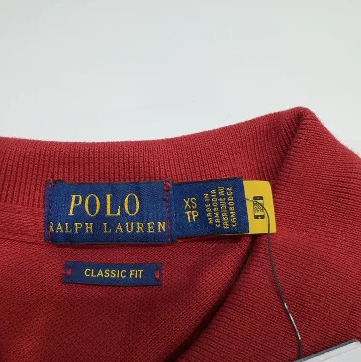 Polo Ralph Lauren Polo Ralph Lauren Solid Pony Embroidery Short-Sleeve Polo Size US XS / EU 42 / 0 - 4 Thumbnail