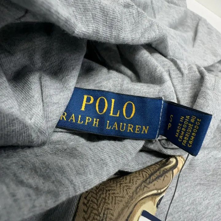 Polo Ralph Lauren Polo Ralph Lauren Bear Graphic Hooded Long-Sleeve T-Shirt Size US S / EU 44-46 / 1 - 4 Thumbnail