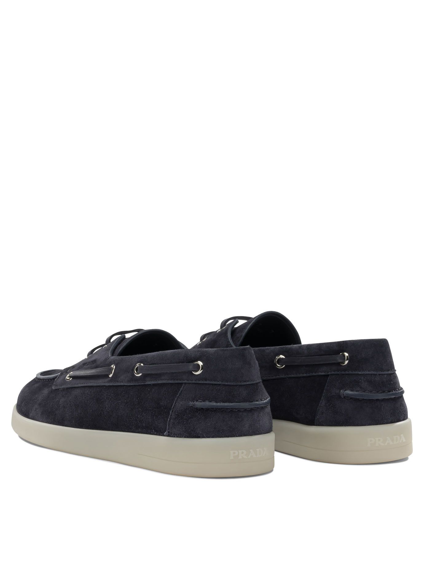 Prada Prada Suede Lace-Up Loafers UK 8.5 Men - USA Duties Paid Size US 9.5 / EU 42-43 - 4 Thumbnail