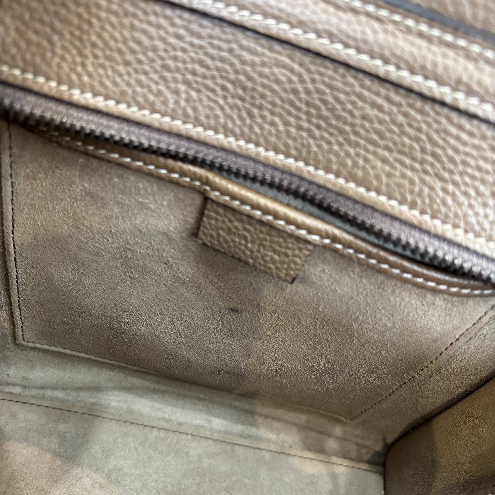 Celine Celine Celine Luggage Nano Shopper Leather 2way Bag Leather Crossbody Bag DUTY FREE for USA Size ONE SIZE - 17 Thumbnail