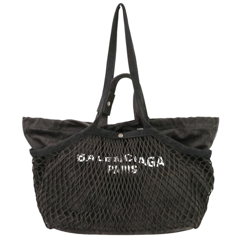 Balenciaga Balenciaga Balenciaga 24/7 Mesh Washed Tote Bag Textile Tote Bag 791809 DUTY FREE for USA Size ONE SIZE - 2 Thumbnail