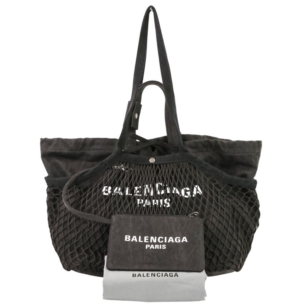 Balenciaga Balenciaga Balenciaga 24/7 Mesh Washed Tote Bag Textile Tote Bag 791809 DUTY FREE for USA Size ONE SIZE - 15 Thumbnail