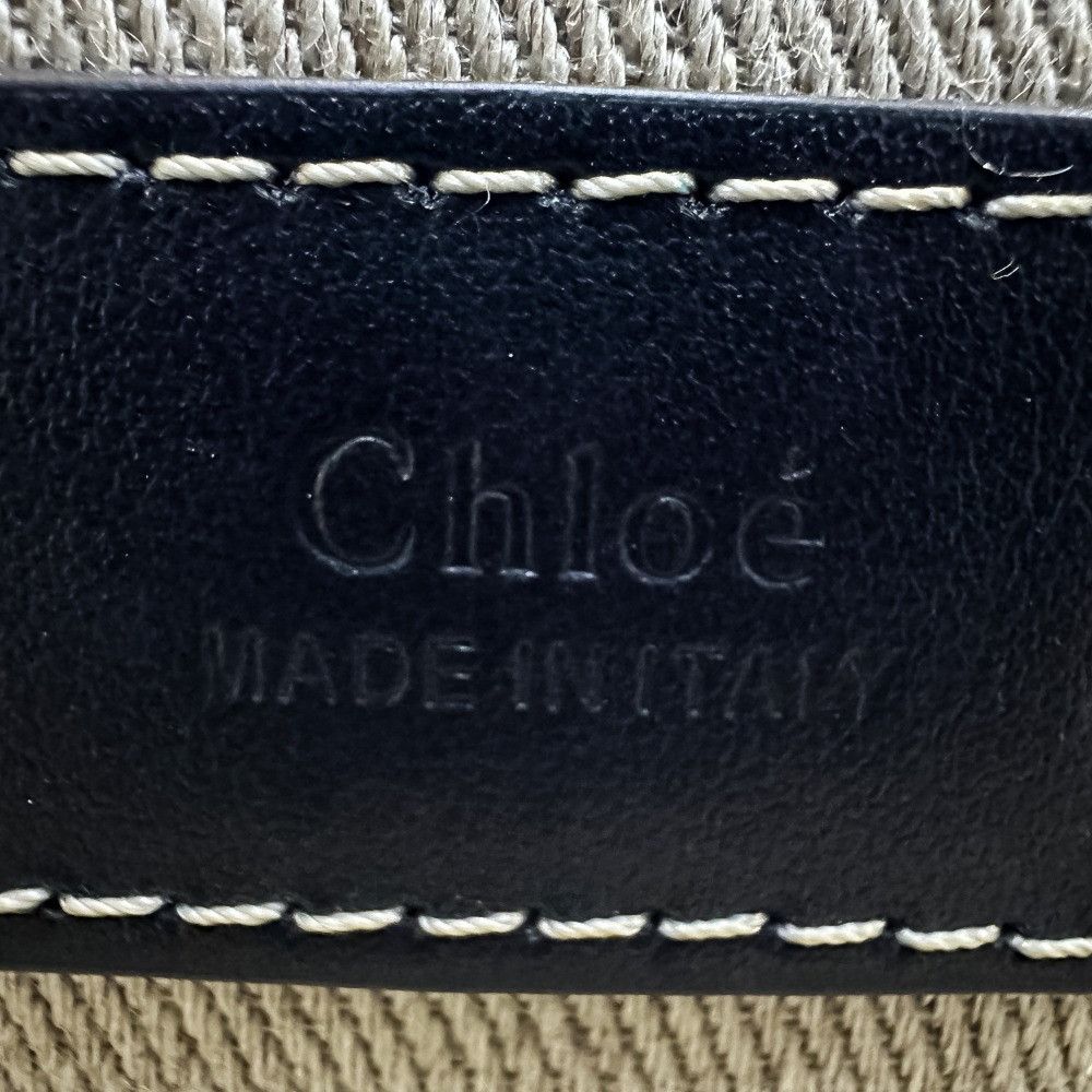 Chloe Chloe Chloe Woody Mini Tote Bag Textile Tote Bag DUTY FREE for USA Size ONE SIZE - 7 Thumbnail