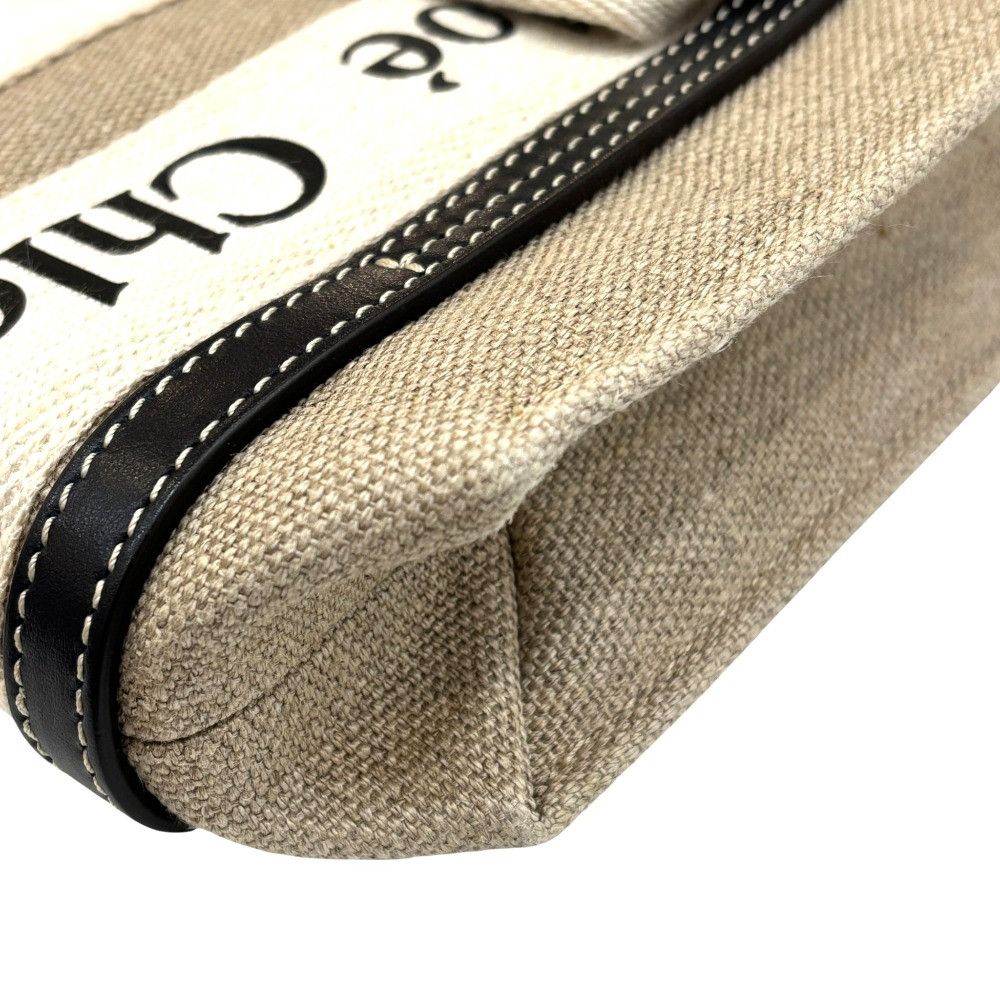 Chloe Chloe Chloe Woody Mini Tote Bag Textile Tote Bag DUTY FREE for USA Size ONE SIZE - 11 Thumbnail