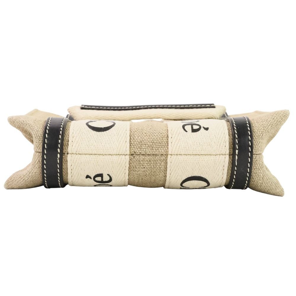 Chloe Chloe Chloe Woody Mini Tote Bag Textile Tote Bag DUTY FREE for USA Size ONE SIZE - 4 Thumbnail