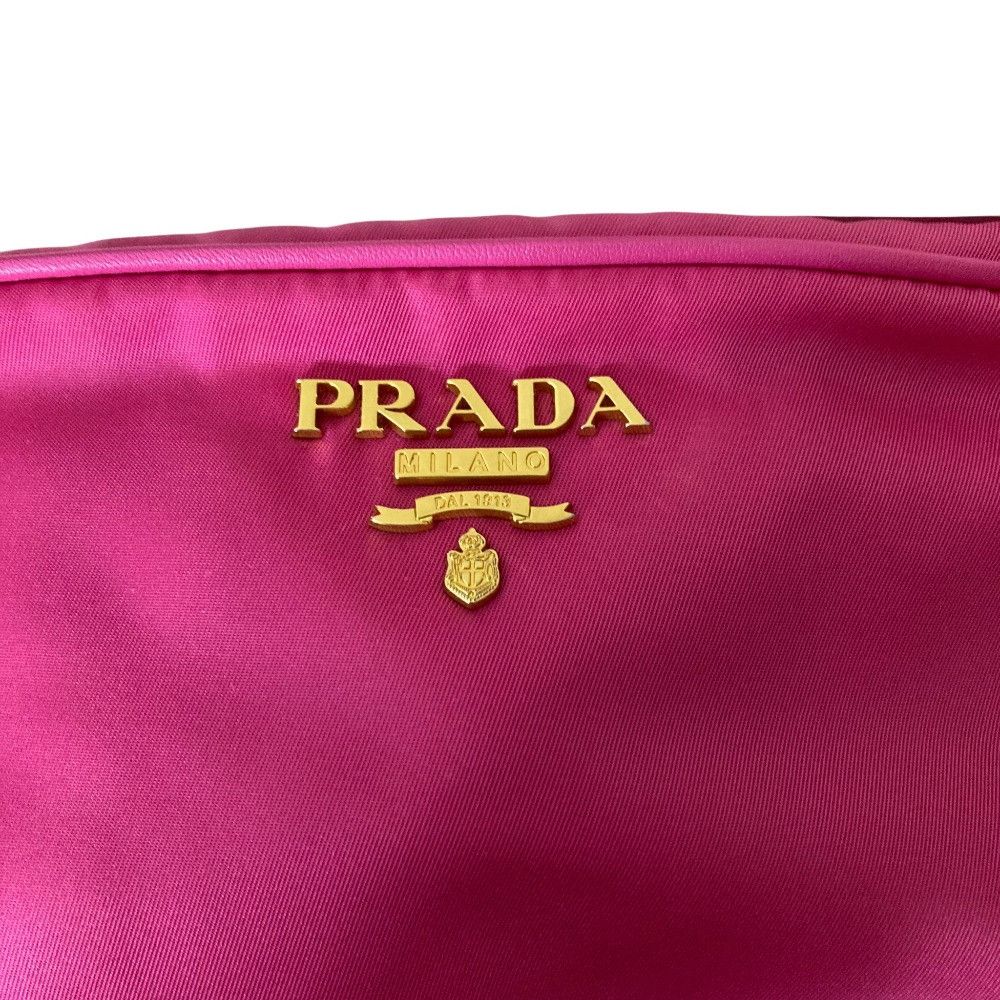Prada Prada Prada Nylon Canvas Shoulder Bag Textile Shoulder Bag 1BH089 DUTY FREE for USA Size ONE SIZE - 8 Thumbnail