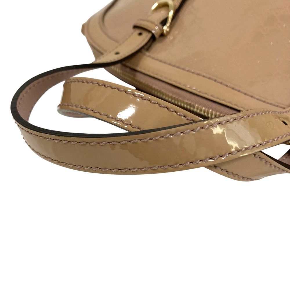 Gucci Gucci Gucci Micro GG Patent 2way Handbag Leather Shoulder Bag 309617 DUTY FREE for USA Size ONE SIZE - 11 Thumbnail