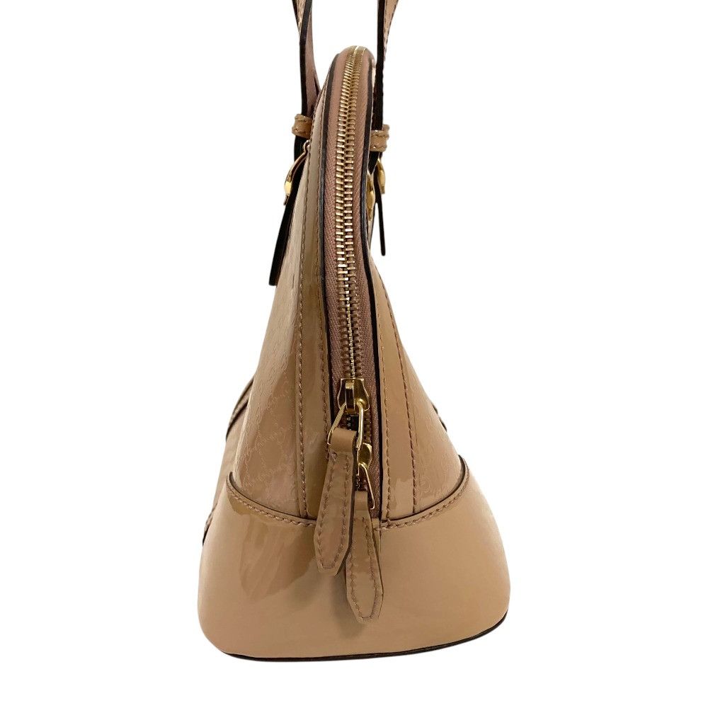 Gucci Gucci Gucci Micro GG Patent 2way Handbag Leather Shoulder Bag 309617 DUTY FREE for USA Size ONE SIZE - 3 Thumbnail
