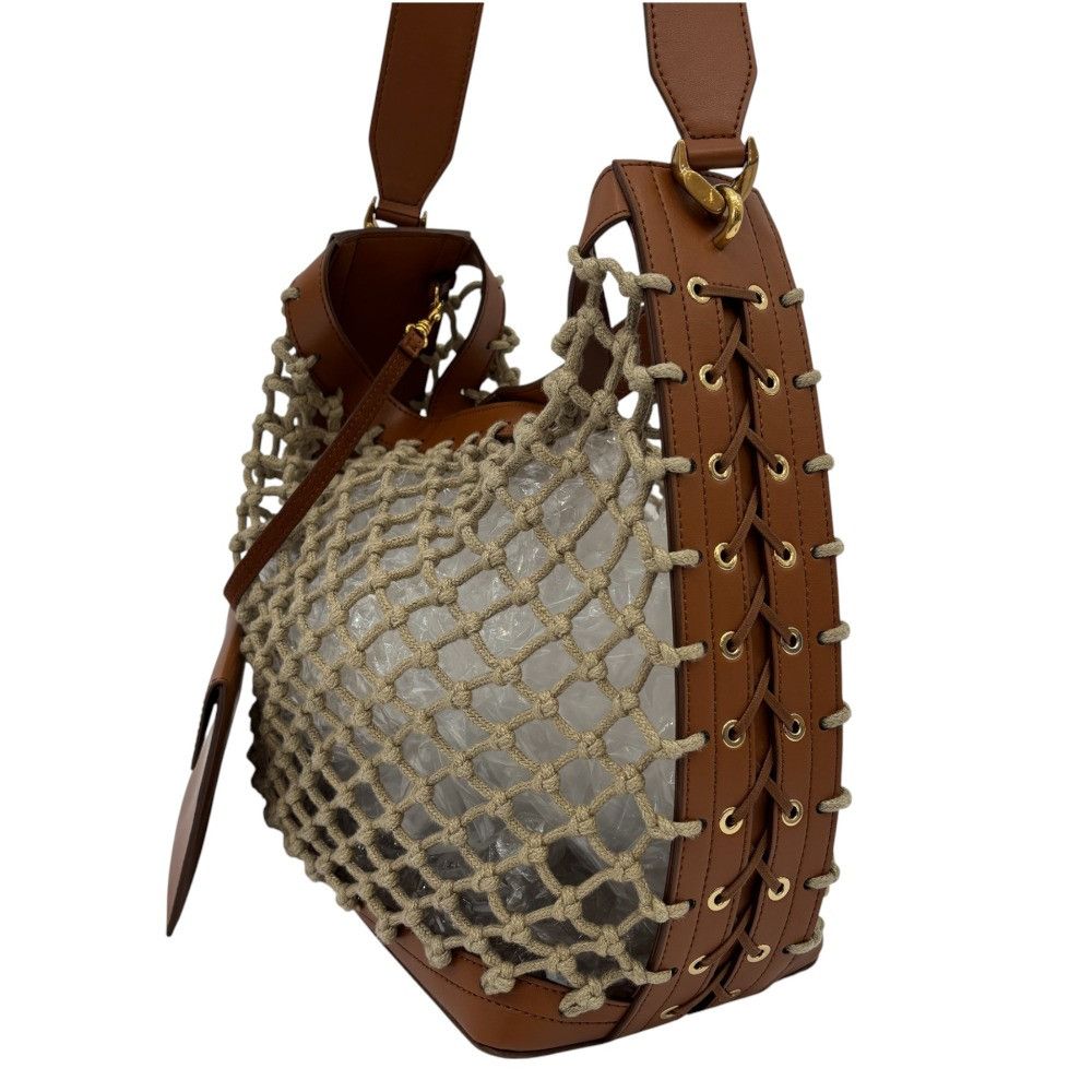 Stella McCartney Stella Mccartney Stella McCartney Eco Knotted Mesh Tote Bag Textile Tote Bag DUTY FREE for USA Size ONE SIZE - 5 Thumbnail
