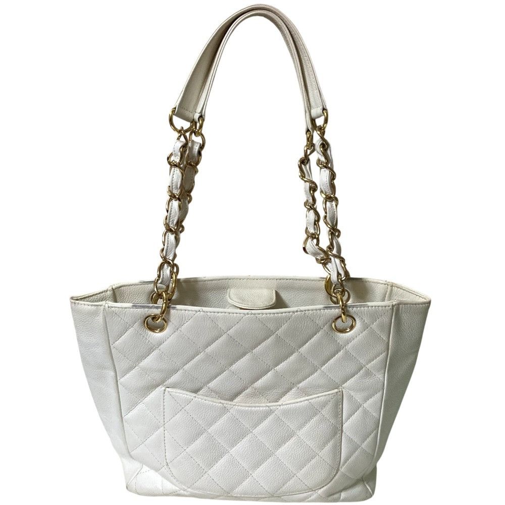 Chanel Chanel Chanel Coco Mark Matelassé Caviar Skin Chain Shoulder Bag Leather Shoulder Bag DUTY FREE for USA Size ONE SIZE - 2 Thumbnail