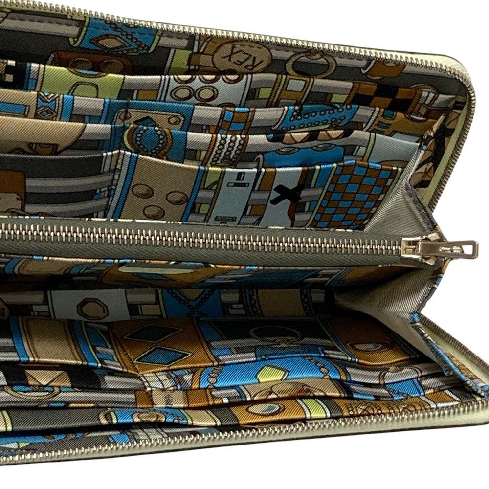 Hermes Hermes Hermès Azap Long Silk'in Epsom Long Wallet Leather Long Wallet Stamp W (2024) DUTY FREE for USA Size ONE SIZE - 9 Thumbnail