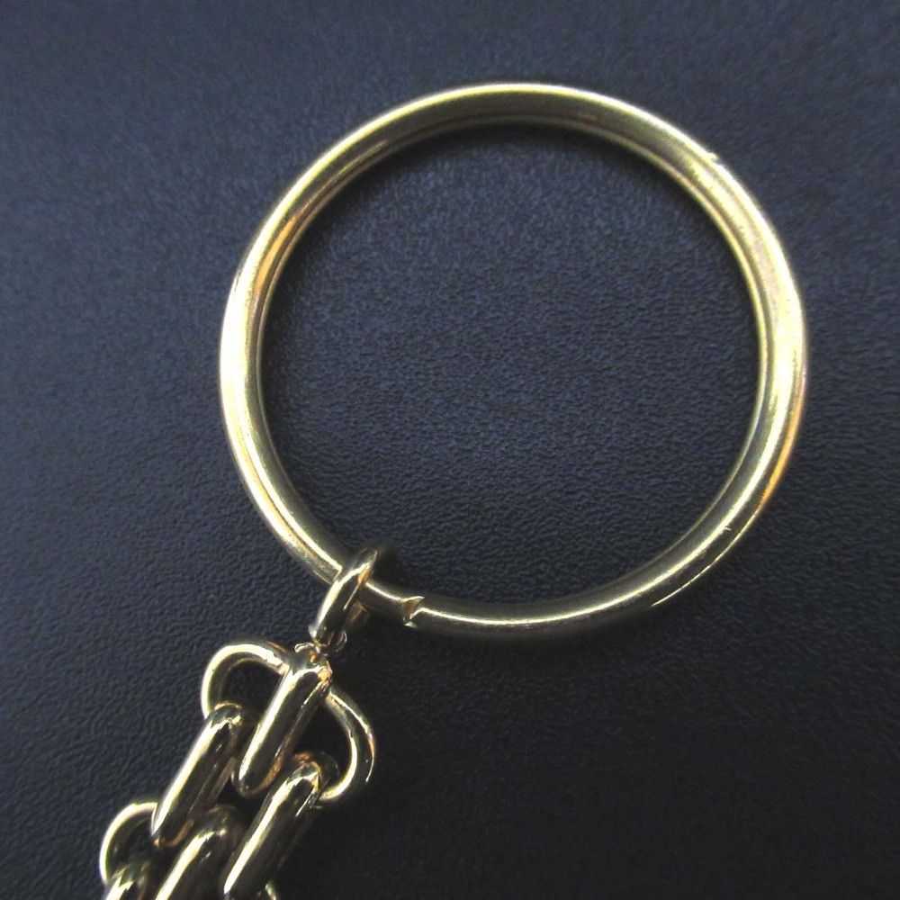 Chanel Chanel Chanel Coco Mark Matelassé Circle Key Holder Metal Key Chain DUTY FREE for USA Size ONE SIZE - 4 Thumbnail