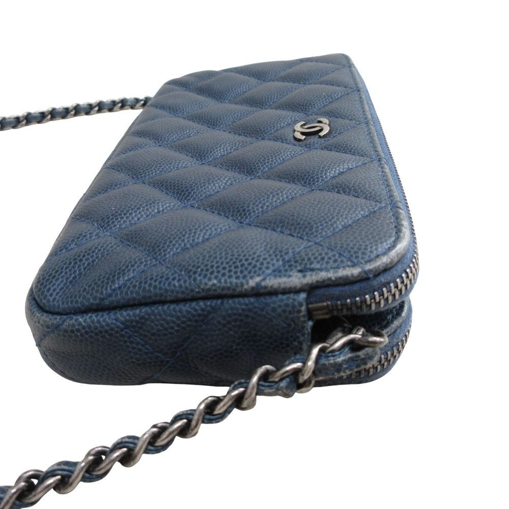 Chanel Chanel Chanel Matelassé Caviar Skin 2way Chain Wallet Leather Shoulder DUTY FREE for USA Size ONE SIZE - 4 Thumbnail