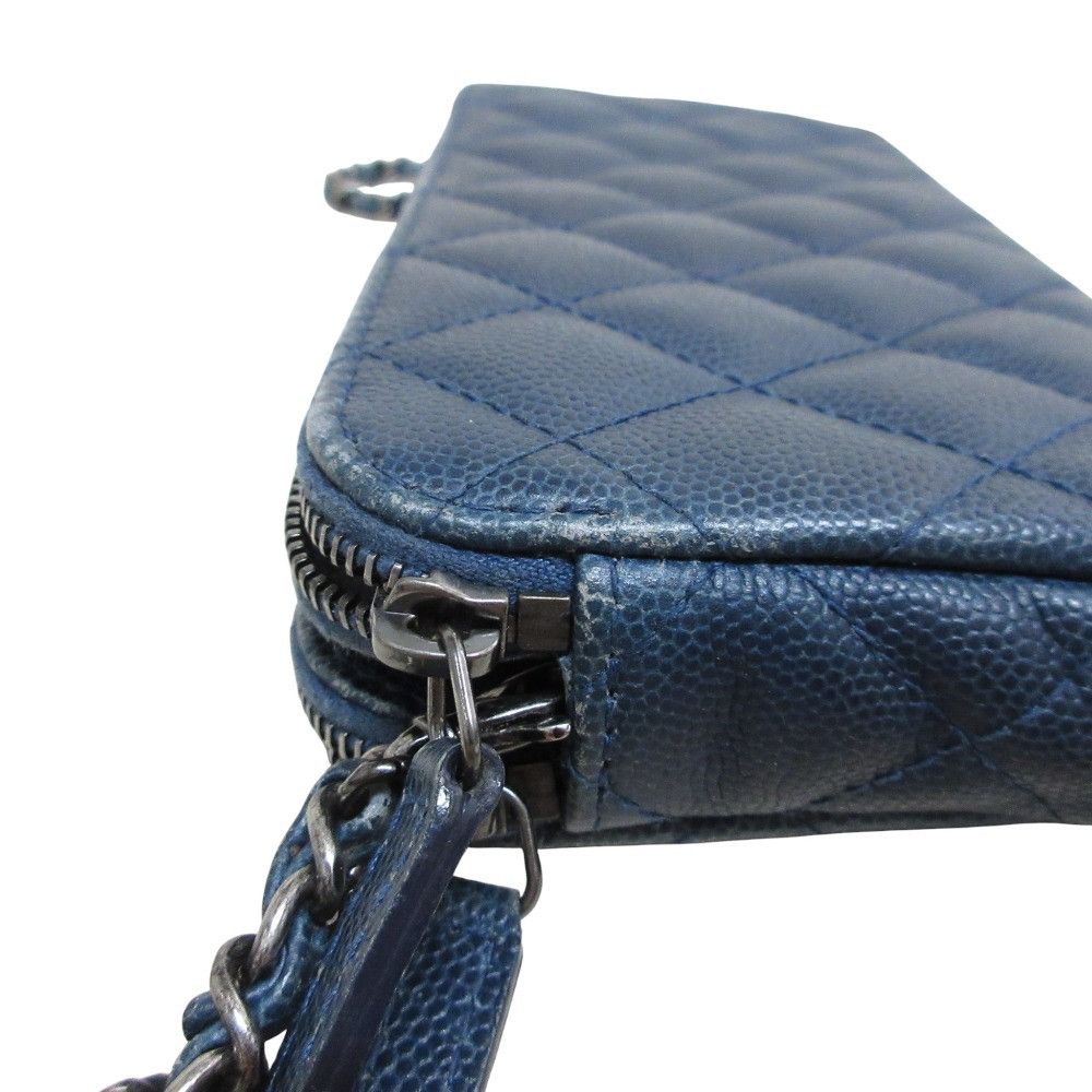 Chanel Chanel Chanel Matelassé Caviar Skin 2way Chain Wallet Leather Shoulder DUTY FREE for USA Size ONE SIZE - 20 Thumbnail