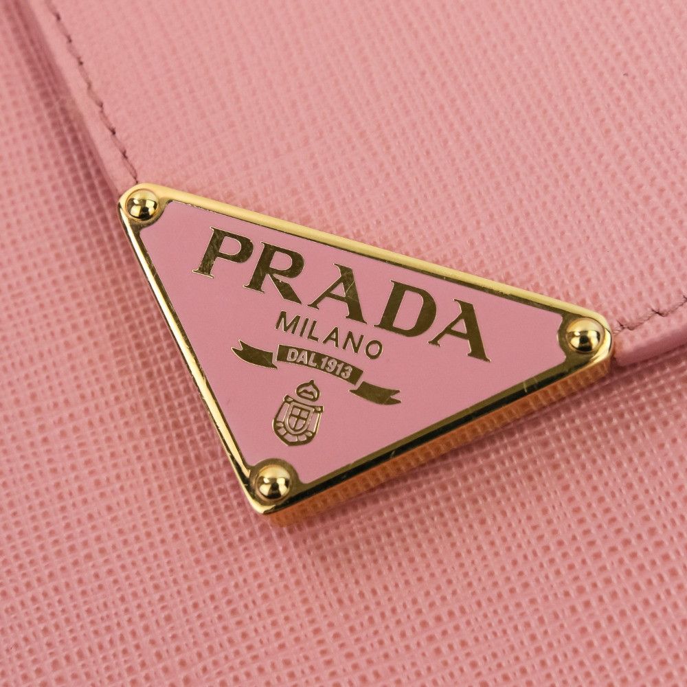 Prada Prada Prada 1BP050 Saffiano Leather Chain Shoulder Bag Leather Shoulder Bag 1BP050 DUTY FREE for USA Size ONE SIZE - 10 Thumbnail