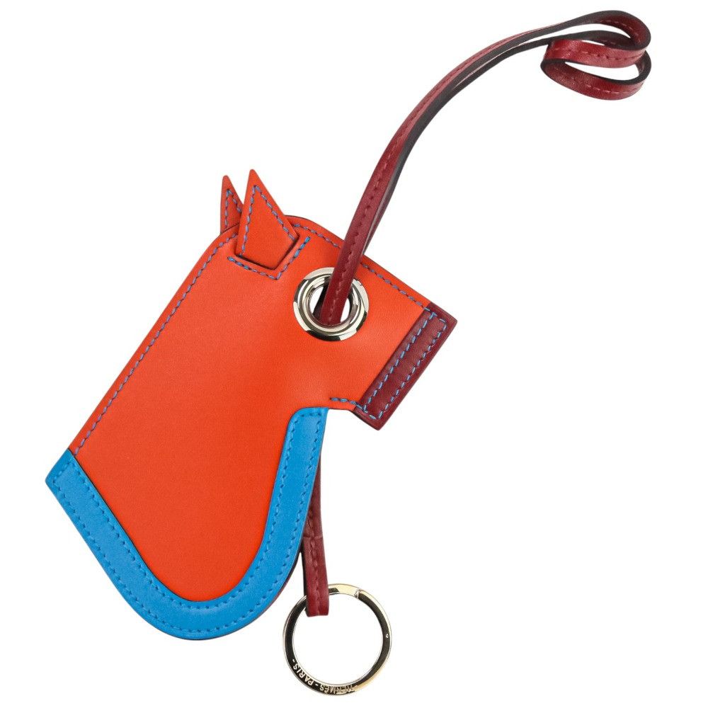 Hermes Hermes Hermes Camailleu Bag Charm Keyring Leather Charm A DUTY FREE for USA Size ONE SIZE - 2 Thumbnail