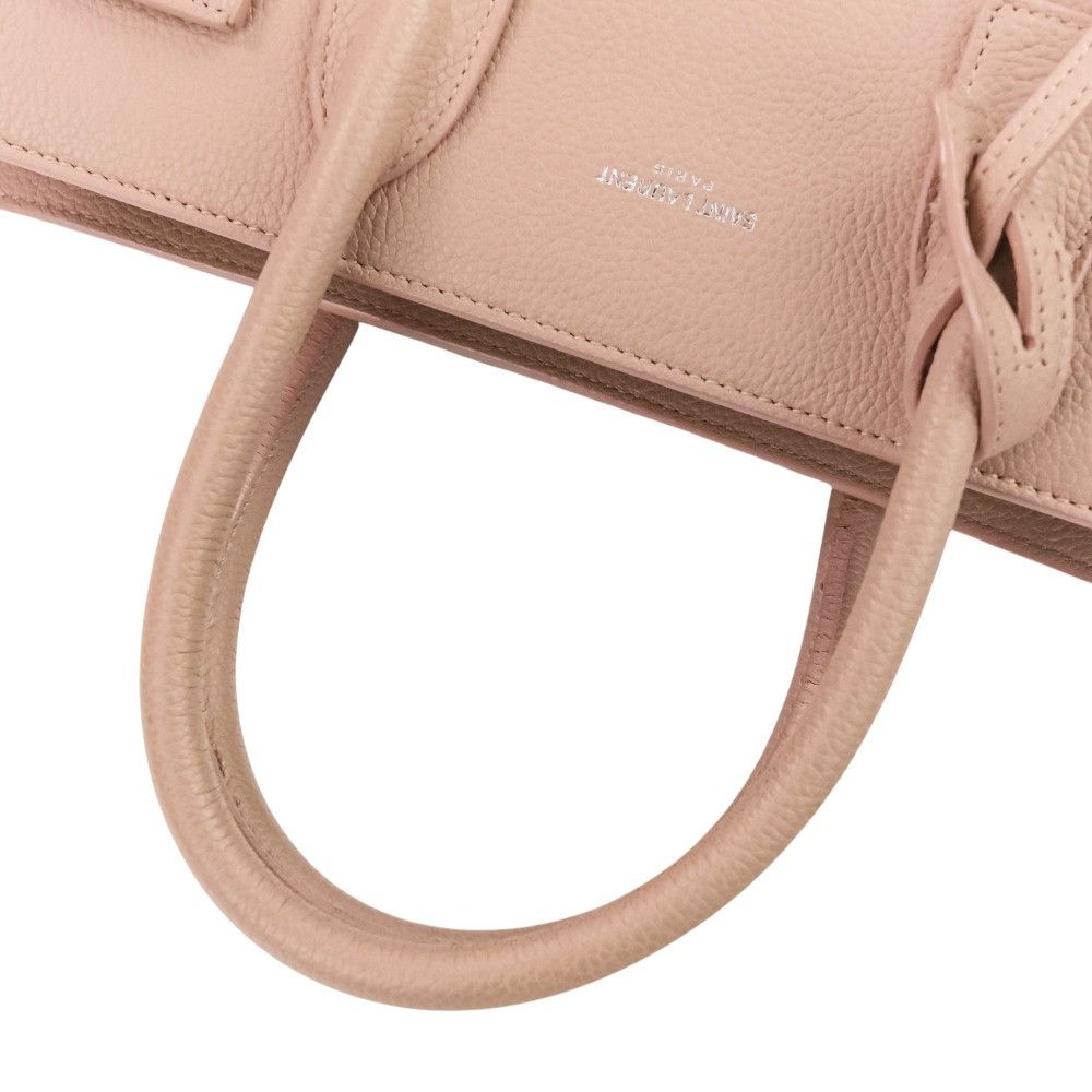 Yves Saint Laurent Yves Saint Laurent Saint Laurent Classic Baby Sac de Jour Leather 2way Handbag Leather Handbag DUTY FREE for USA Size ONE SIZE - 5 Thumbnail
