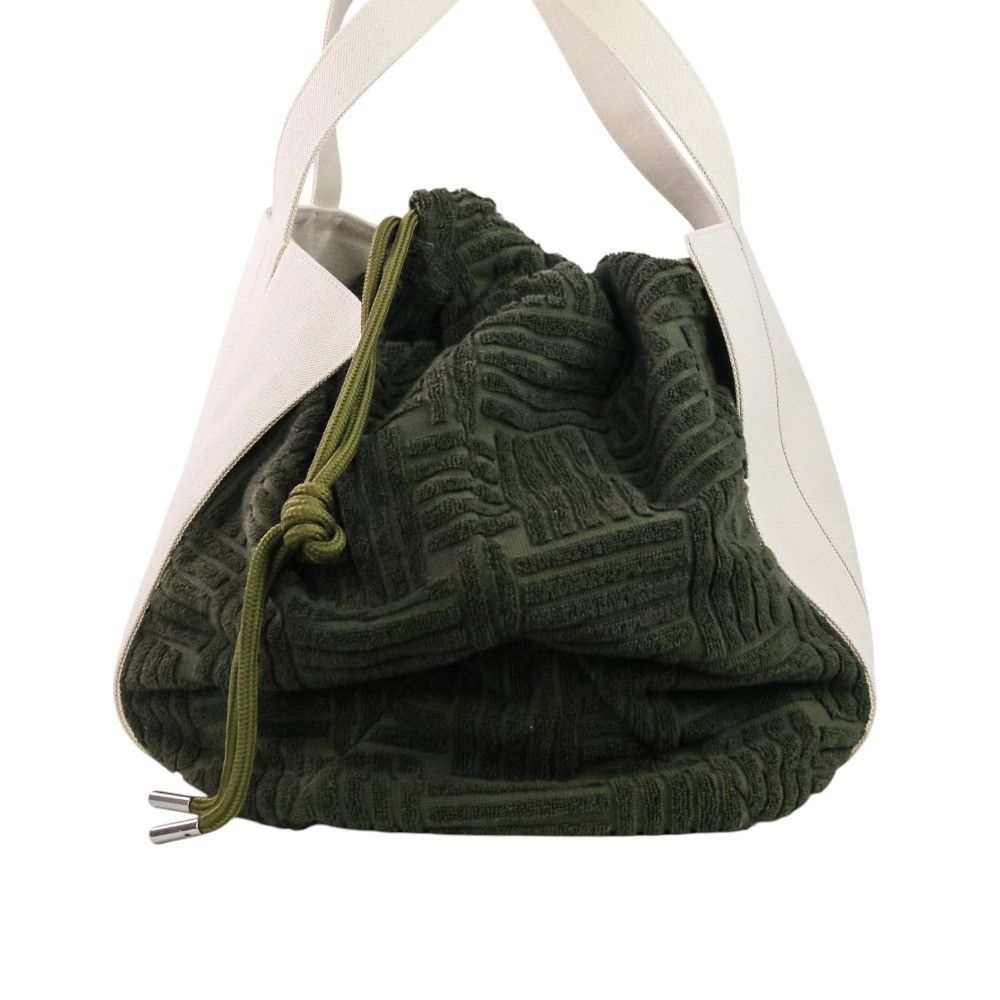 Bottega Veneta Bottega Veneta Bottega Veneta Canvas Mix Jacquard Boston Bag Textile Travel Bag 709442 DUTY FREE for USA Size ONE SIZE - 3 Thumbnail