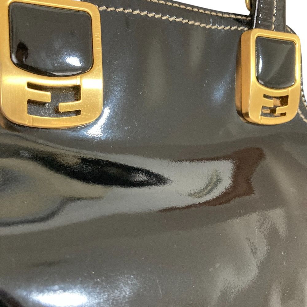 Fendi Fendi Fendi Chameleon Patent Leather 2way Bag Leather Handbag 8BL114-B94 DUTY FREE for USA Size ONE SIZE - 8 Thumbnail