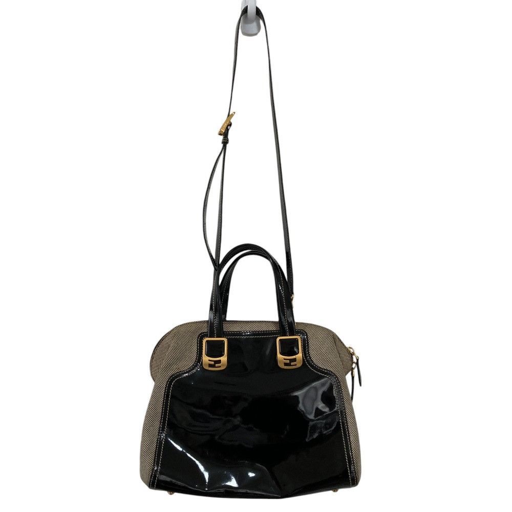 Fendi Fendi Fendi Chameleon Patent Leather 2way Bag Leather Handbag 8BL114-B94 DUTY FREE for USA Size ONE SIZE - 21 Thumbnail