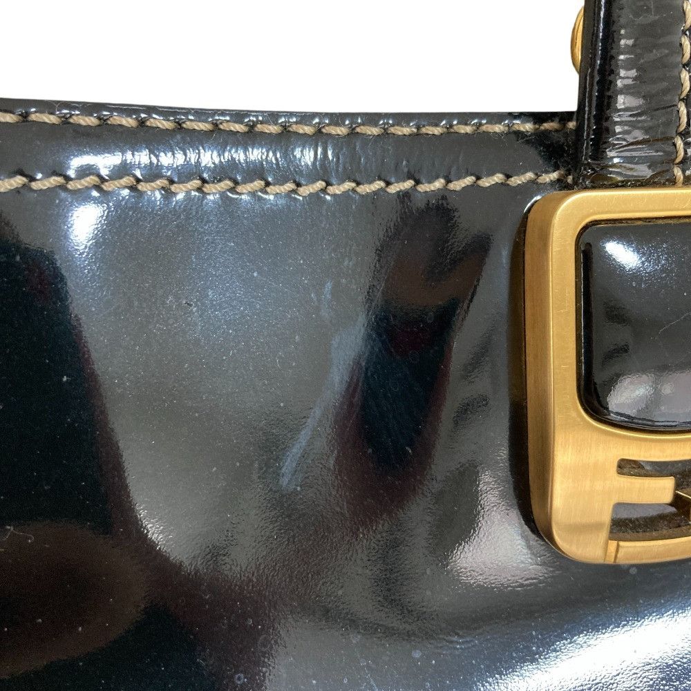 Fendi Fendi Fendi Chameleon Patent Leather 2way Bag Leather Handbag 8BL114-B94 DUTY FREE for USA Size ONE SIZE - 4 Thumbnail