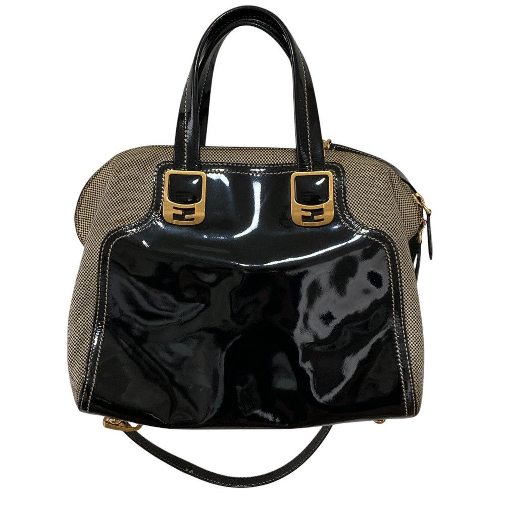 Fendi Fendi Fendi Chameleon Patent Leather 2way Bag Leather Handbag 8BL114-B94 DUTY FREE for USA Size ONE SIZE - 20 Thumbnail
