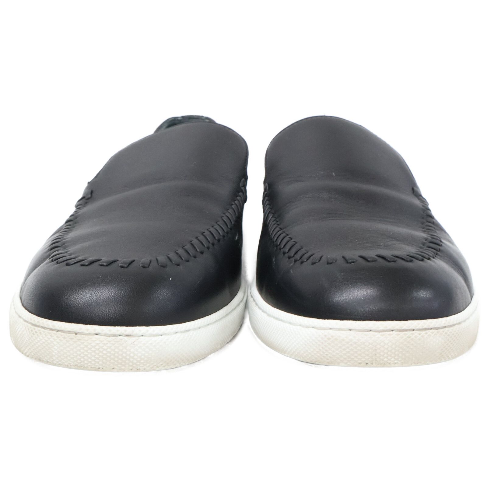 Hermes Hermes Hermes Julian Leather Slip On Sneakers Leather Shoes DUTY FREE for USA Size ONE SIZE - 2 Thumbnail