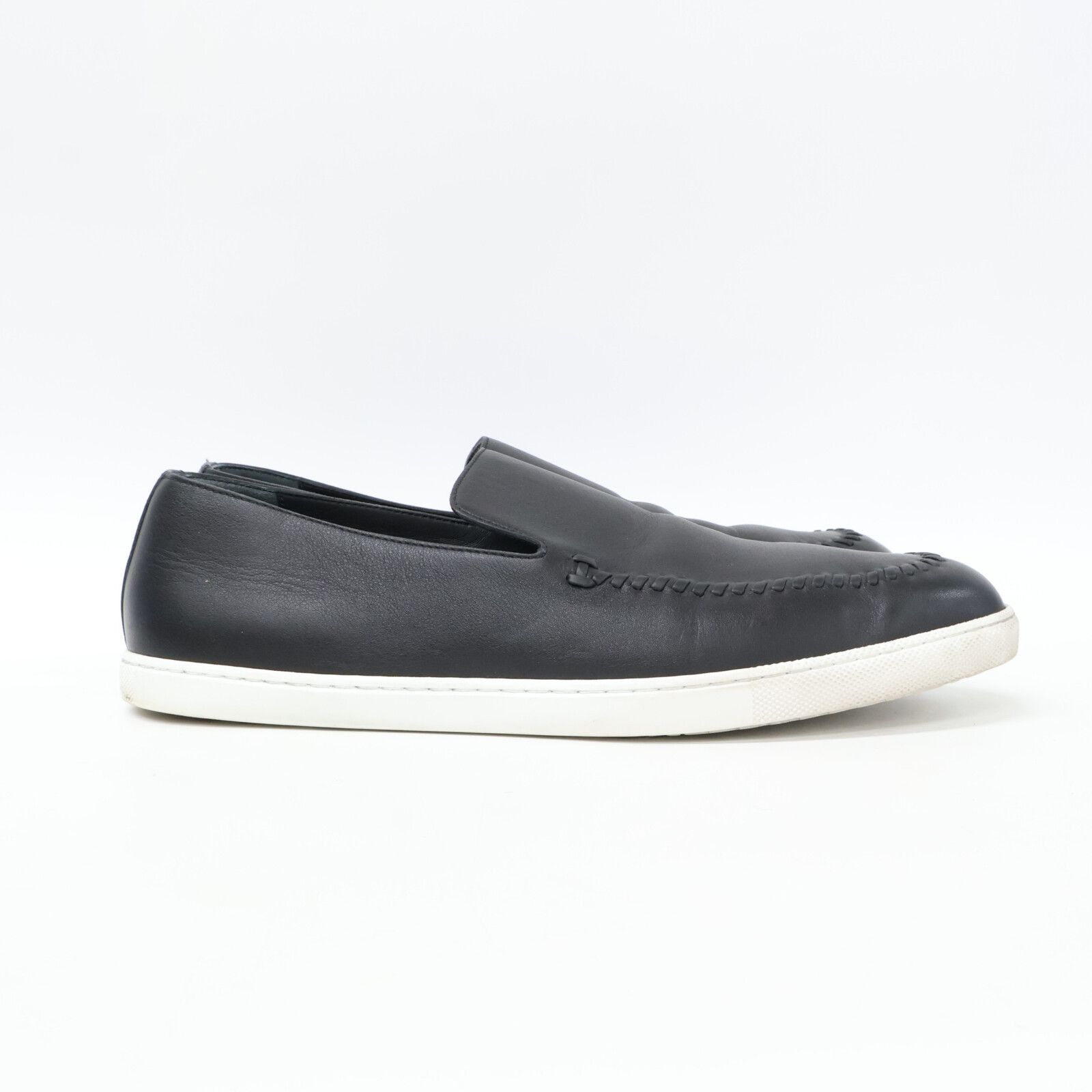 Hermes Hermes Hermes Julian Leather Slip On Sneakers Leather Shoes DUTY FREE for USA Size ONE SIZE - 4 Thumbnail